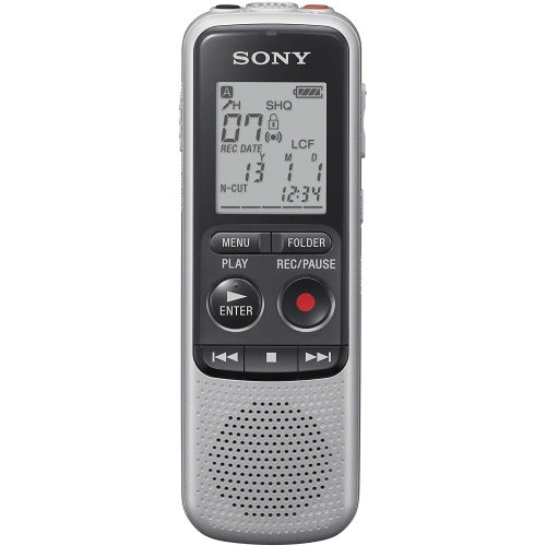 Sony ICDBX140 Digital Voice Recorder 1" Black | Open Box