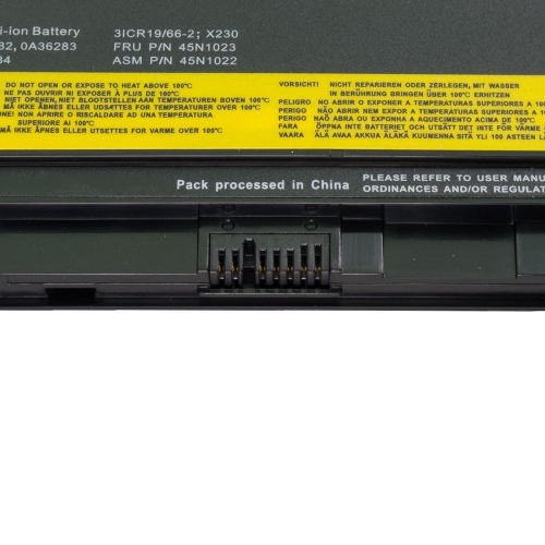 DR. BATTERY - Replacement for Lenovo ThinkPad X230 2325-2UU / 2325-2VU / 2325-3QG / 2325-3QU / 42T4863 / 42T4865 / 42T4866 [14.8V / 2200mAh / 33Wh]