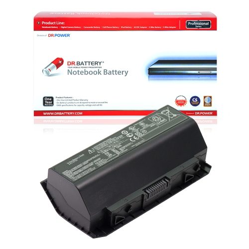 DR. BATTERY - Replacement for Asus GFX70JZ / ROG G750 / ROG G750J / ROG G750JH / ROG G750JM / 0B110-00200000 / A42-G750 [15V / 5900mAh / 88Wh] ***