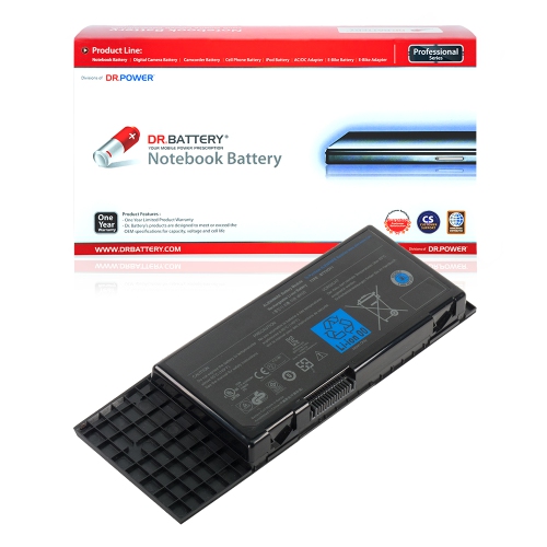 DR. BATTERY  - Replacement for Dell Alienware M17Xr3 / M17Xr4 / 318-0397 / 451-11817 / 7Xc9N / Btyvoy1 / C0C5M [11.1V / 7860Mah / 90Wh]