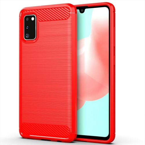 for Samsung Galaxy S20 Plus Ultra Case - Carbon Fiber Shockproof Soft Back Cover