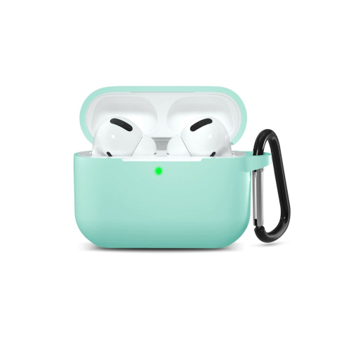 Silicone Airpod Pro Case Soft Cover With Belt Clip For Apple AirPods Pro 2019