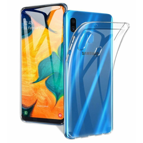 for Samsung Galaxy A70 A50 A30 A20 Case Clear Thin Soft TPU Silicone Back Cover