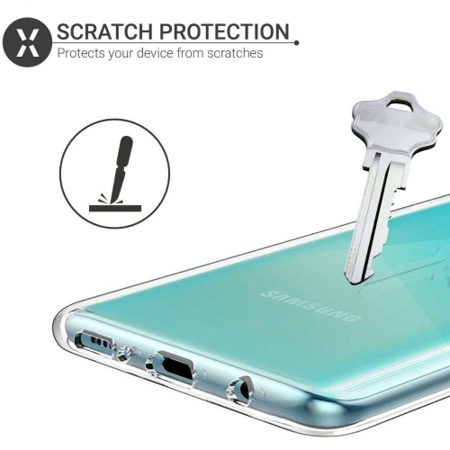 For Samsung Galaxy A21 - Clear Case Thin Soft TPU Transparent Cover