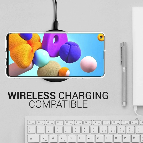 For Samsung Galaxy A21 - Clear Case Thin Soft TPU Transparent Cover