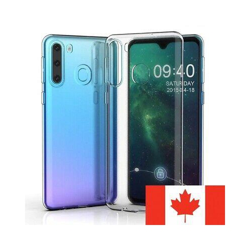 For Samsung Galaxy A21 - Clear Case Thin Soft TPU Transparent Cover