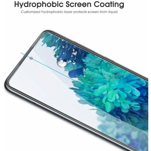 Protecteur d’écran en verre trempé de qualité supérieure pour Galaxy S20 FE de Samsung