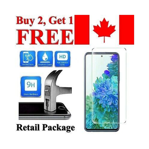 Protecteur d’écran en verre trempé de qualité supérieure pour Galaxy S20 FE de Samsung