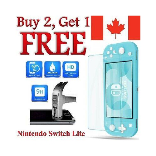 Premium Tempered Glass Screen Protector for Nintendo Switch Lite