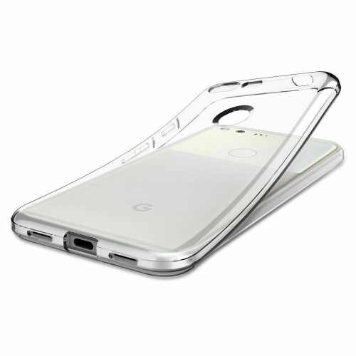 for Google Pixel Case - Crystal Clear Thin Soft TPU Transparent Back Cover