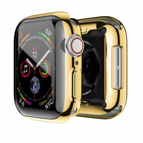 Étui protecteur d’écran pour Apple Watch 360 électroplate + protecteur d’écran pour série 1 2 3 4 5 6 se