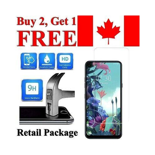 Protecteur d’écran en verre trempé de qualité supérieure pour Q70 de LG