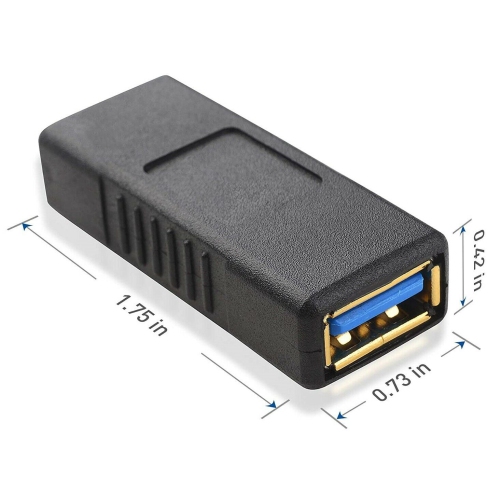 USB to USB Adapter 3.0 Extension Female to Female Converter Coupler Connector