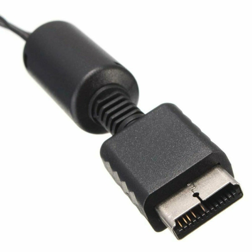 Pour PlayStation 2 3 de Sony; Adaptateur audio-vidéo composite AV PS2 PS1 RCA pour PS3