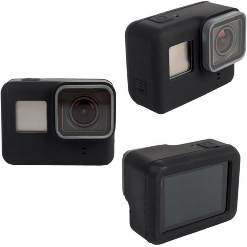 For GoPro Hero 7 6 5 Case Silicone Rubber Sleeve Protective Housing Frame Cover