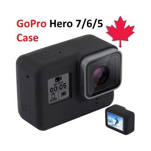 For GoPro Hero 7 6 5 Case Silicone Rubber Sleeve Protective Housing Frame Cover
