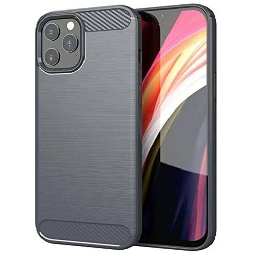 For iPhone 11 / 12 Case - Carbon Fiber Shockproof Back Cover For iPhone Pro Max