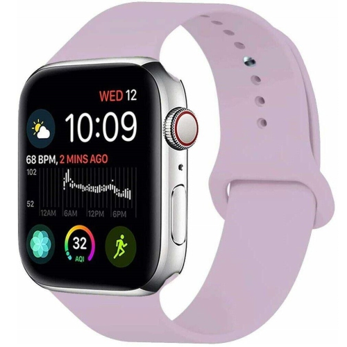 Replacement Silicone Sport Band Loop Strap For Apple Watch Series 6 SE 5 4 3 2 1