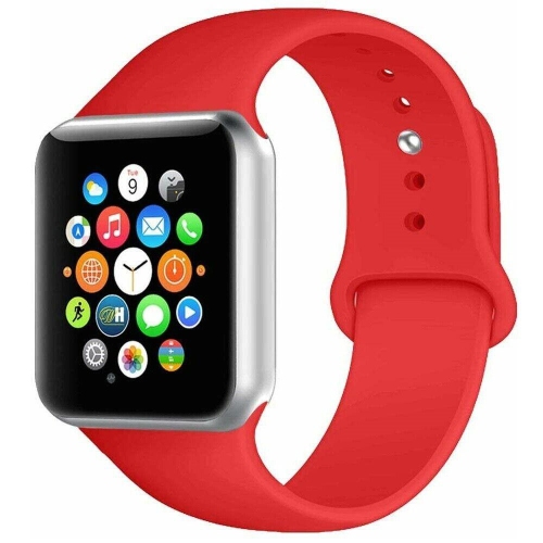 Replacement Silicone Sport Band Loop Strap For Apple Watch Series 6 SE 5 4 3 2 1