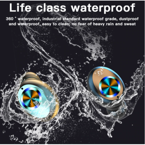 Miral Wireless Earbuds Bluetooth 5.0 Headphones G40 Bluetooth 5.1 TWS Power Display Sport Headsets Earphones with Charging Cable for Work Home Office