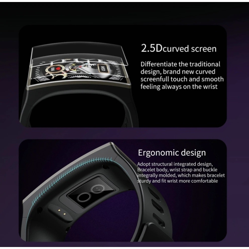 SmartLand Smart Watch 1.9 inch 170 x 320 Bluetooth 5.0 Sport SmartWatch 2021 Applicable to Android iOS IP68 Waterproof -Black