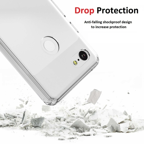 For Google Pixel 3 Case - Crystal Clear Thin Soft TPU Silicone Back Cover