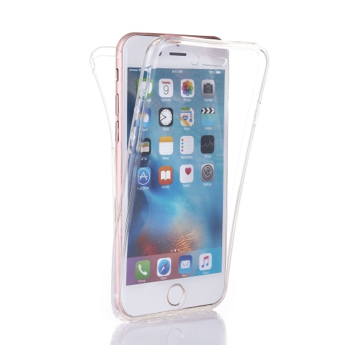 Shockproof 360 Silicone Protective Clear Case Cover for iPhone 8 7 Plus 6S 6 5