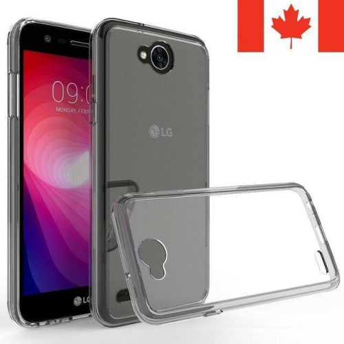For LG X Power 2 Case - Crystal Clear Thin Soft TPU Transparent Back Cover
