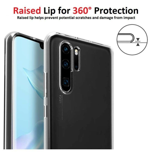 For Huawei P30 Pro Case - Clear Thin Soft TPU Transparent Silicone Cover