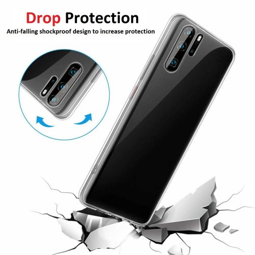 For Huawei P30 Pro Case - Clear Thin Soft TPU Transparent Silicone Cover