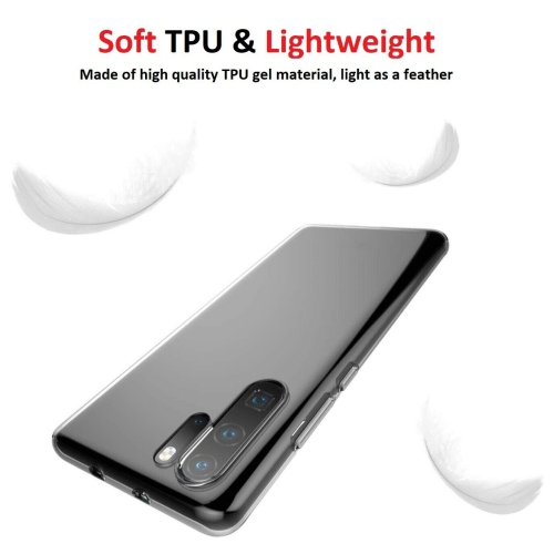 For Huawei P30 Pro Case - Clear Thin Soft TPU Transparent Silicone Cover