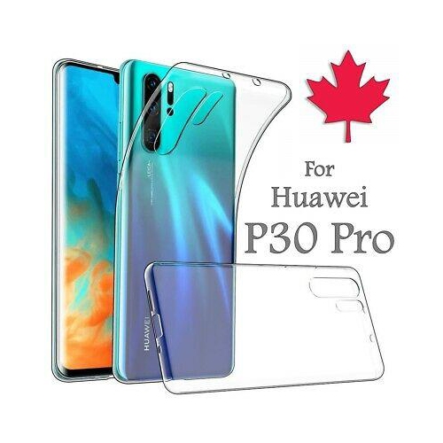 For Huawei P30 Pro Case - Clear Thin Soft TPU Transparent Silicone Cover