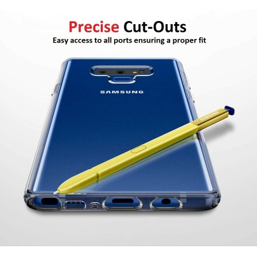 Pour étui pour Galaxy Note 9 de Samsung - Étui arrière en silicone souple et mince transparent