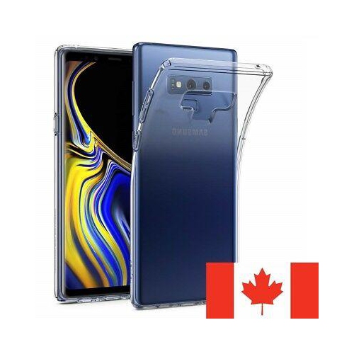 Pour étui pour Galaxy Note 9 de Samsung - Étui arrière en silicone souple et mince transparent