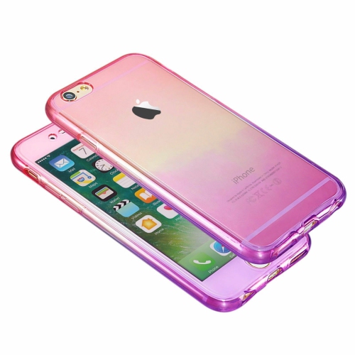 Shockproof 360 Silicone Protective Clear Case Cover For iPhone 8 7 Plus 6S 6 5