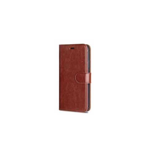 Pour iPhone 12 XR XS 11 Pro Max Étui - Étui portefeuille en cuir avec support et fente pour carte