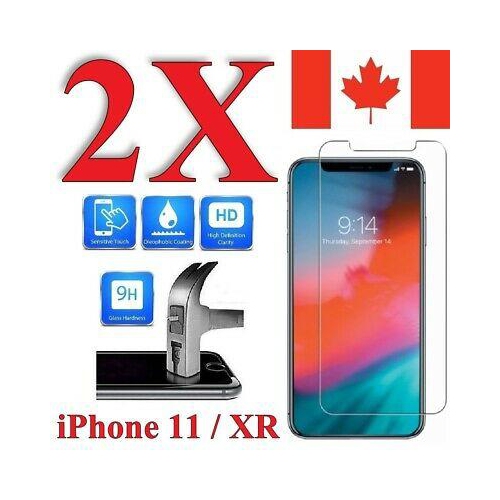 Premium Tempered Glass Screen Protector for iPhone XR & iPhone 11