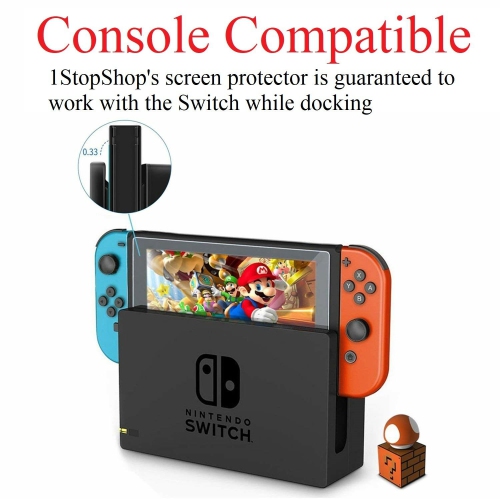 Premium Tempered Glass Screen Protector for Nintendo Switch
