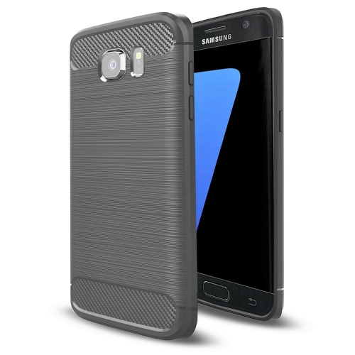 for Samsung Galaxy S7 / S7 Edge Case - Shockproof Carbon Fiber TPU Armor Cover