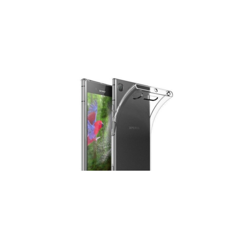 Pour l’étui Xperia XZ1 de Sony – Étui mince transparent en TPUR souple et transparent