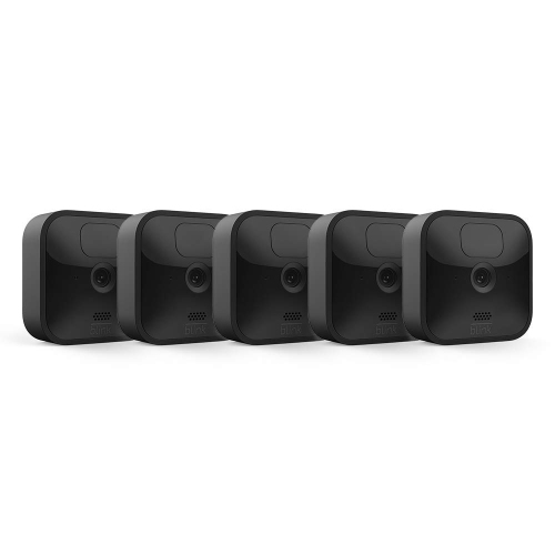 BLINK  Outdoor Wire-Free 1080P Ip Security Camera System - 5-Pack - - In Black
