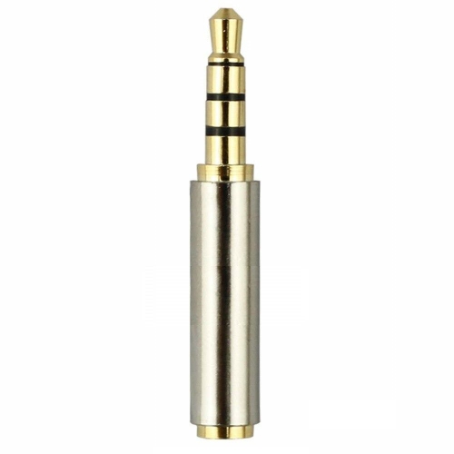 3.5mm Male to 3.5mm Female Aux Audio Jack Stereo Headphone Adapter Converter