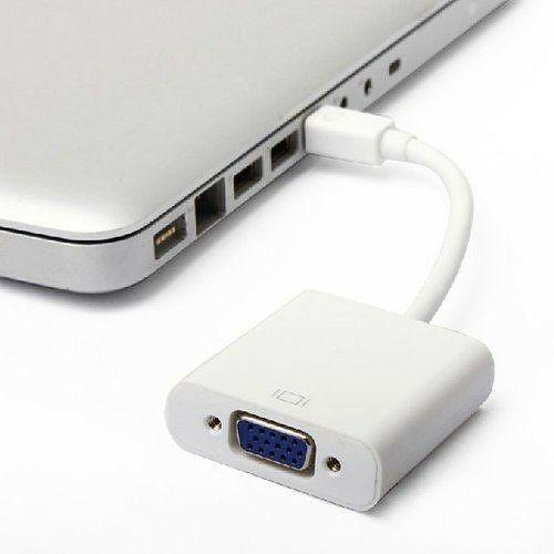 Mini Display Port to VGA Cable Adapter Thunderbolt For Apple Macbook Pro Air