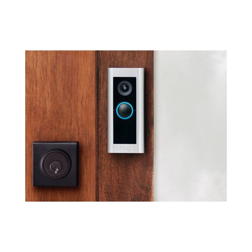 Ring Wi-Fi Video Doorbell Pro 2 - Satin Nickel - Open Box