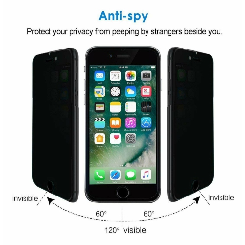 Privacy Anti-Spy Tempered Glass Screen Protector for iPhone 6 Plus / 6S Plus