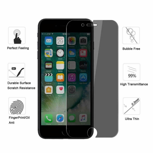 Privacy Anti-Spy Tempered Glass Screen Protector for iPhone 6 Plus / 6S Plus