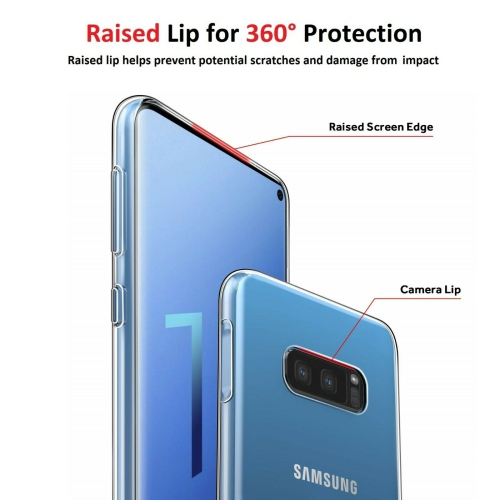 Pour Galaxy S10e de Samsung - Étui en TPUR transparent souple et transparent