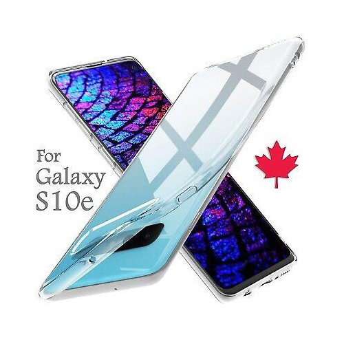 Pour Galaxy S10e de Samsung - Étui en TPUR transparent souple et transparent