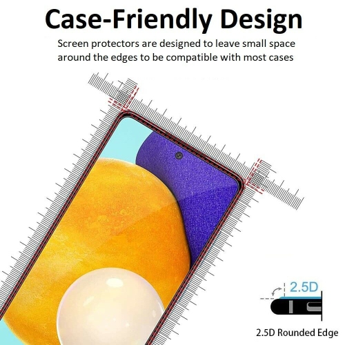 Premium Tempered Glass Screen Protector for Samsung Galaxy A52 5G