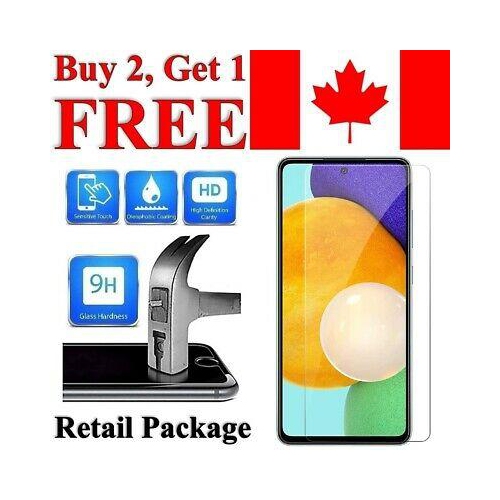 Premium Tempered Glass Screen Protector for Samsung Galaxy A52 5G